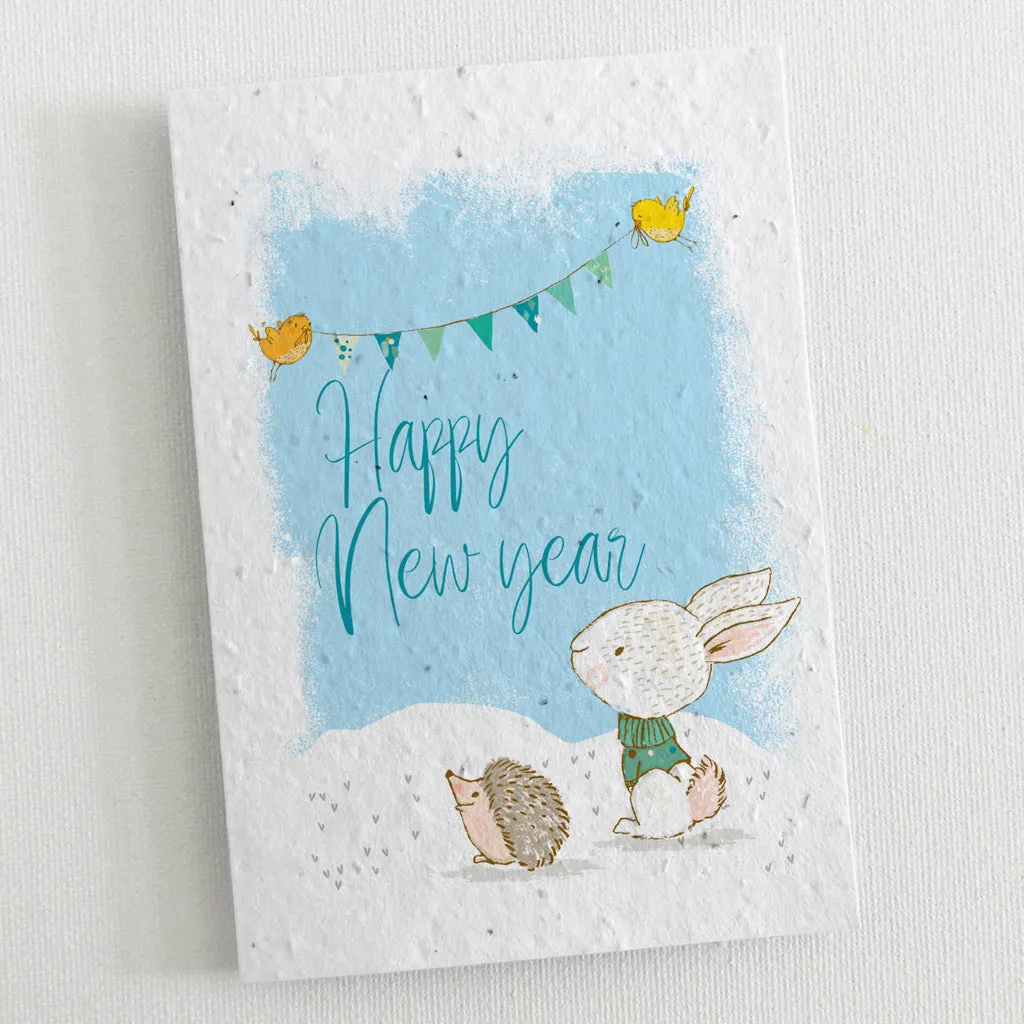 Set of 6 Plantable New Year Cards