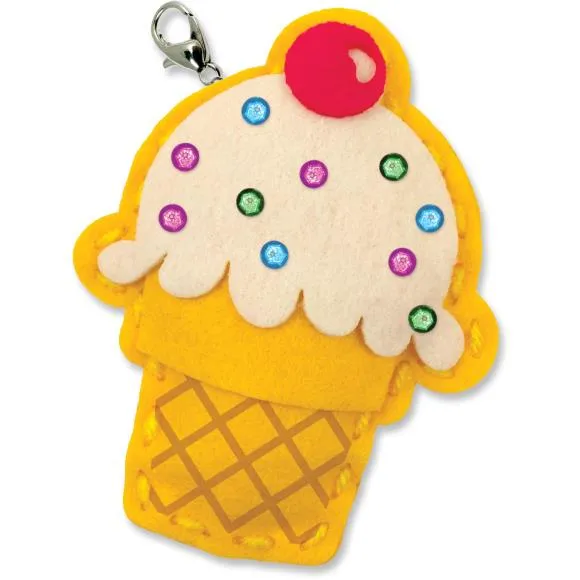 Sew Cute Ice Cream Backpack Clip Kit