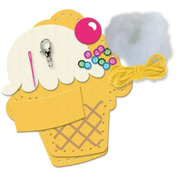 Sew Cute Ice Cream Backpack Clip Kit