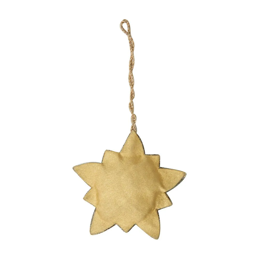 Shining Star Vintage-Style Beaded Ornament