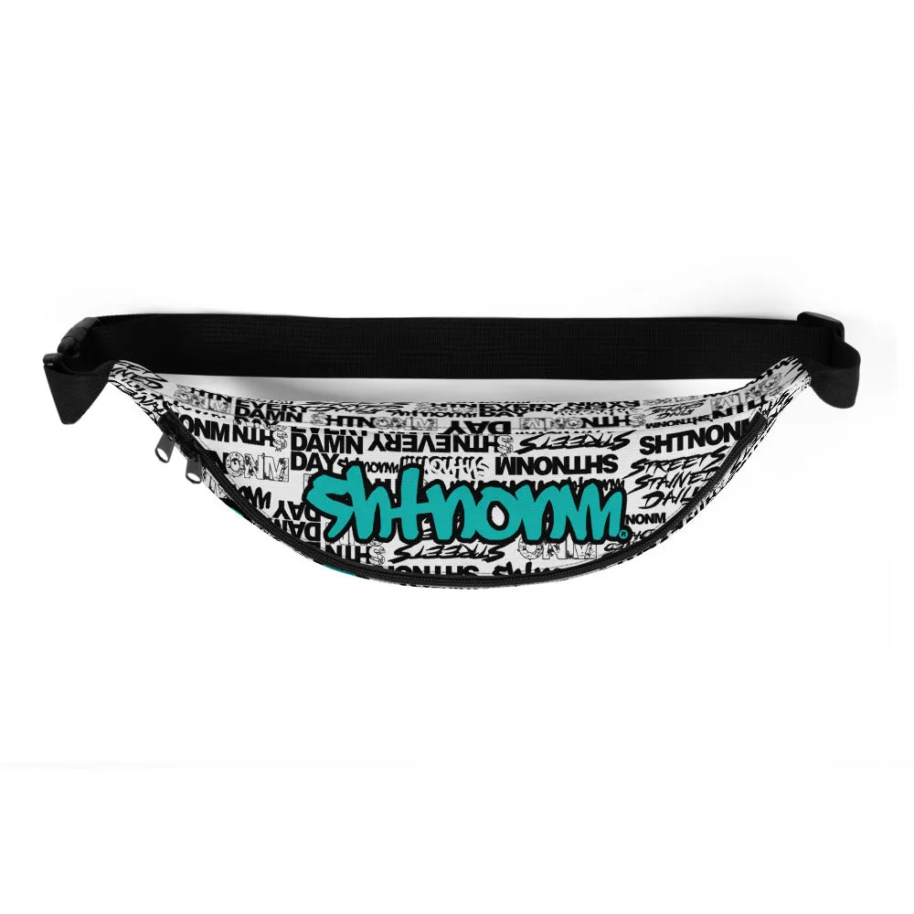 SHTNONM - White Fanny Pack (Tiffany)