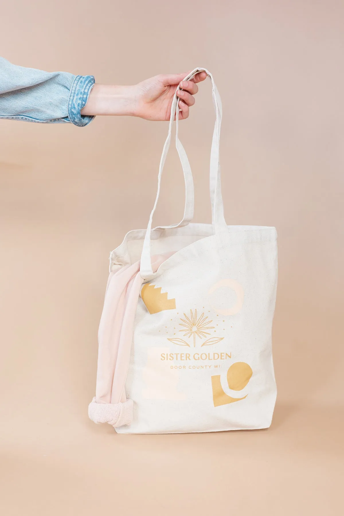 Sister Golden Shapes Tote