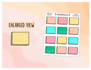 Sketched Rectangle Box - Spring 2024 Colours