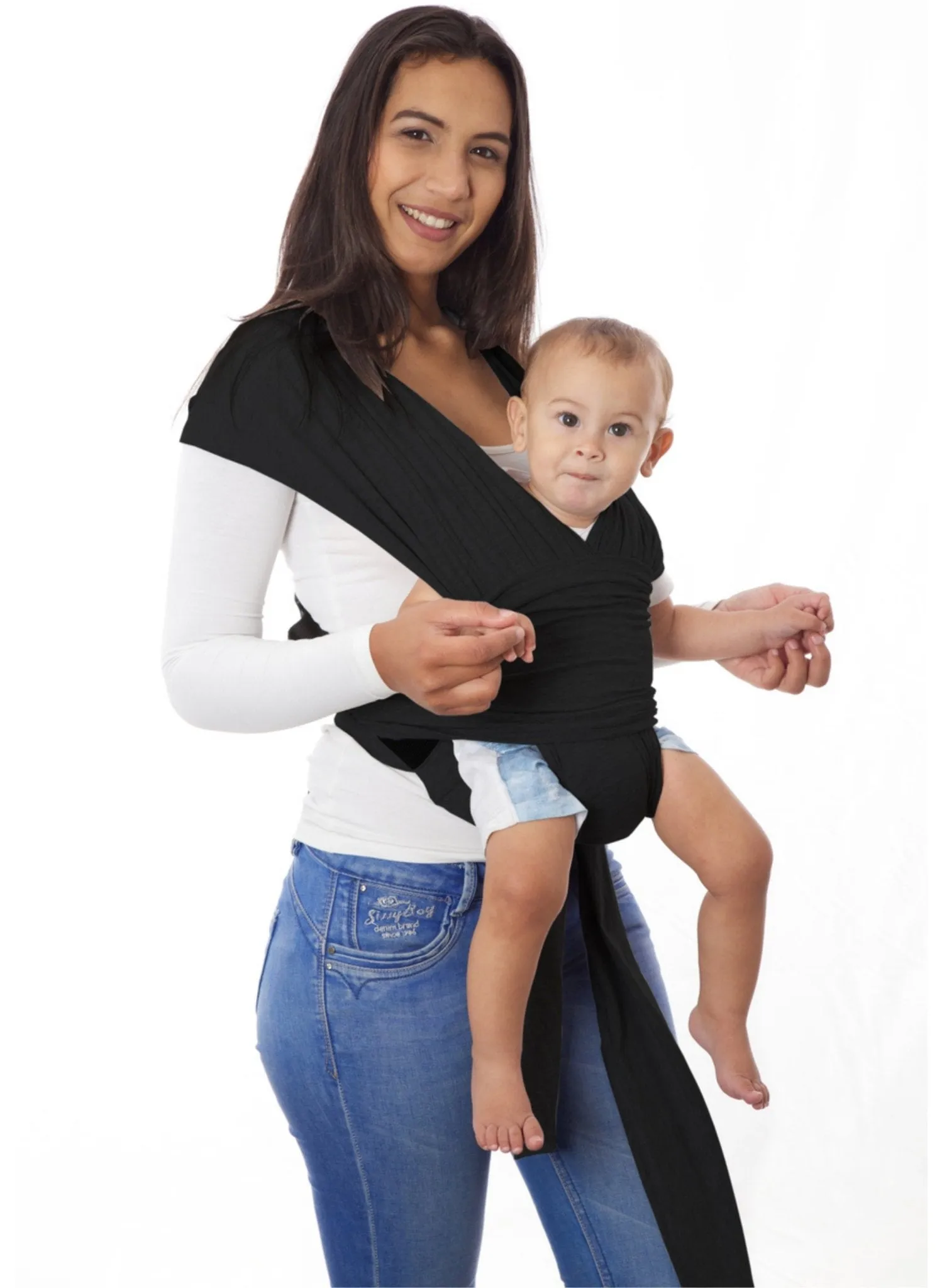 SnuggleRoo Baby Carrier - Black