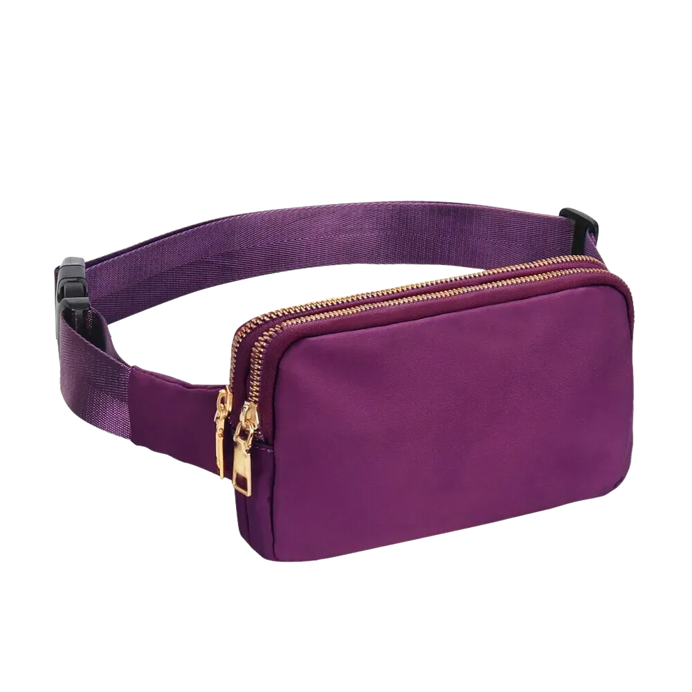 Solid Hip Bum Fanny Pack