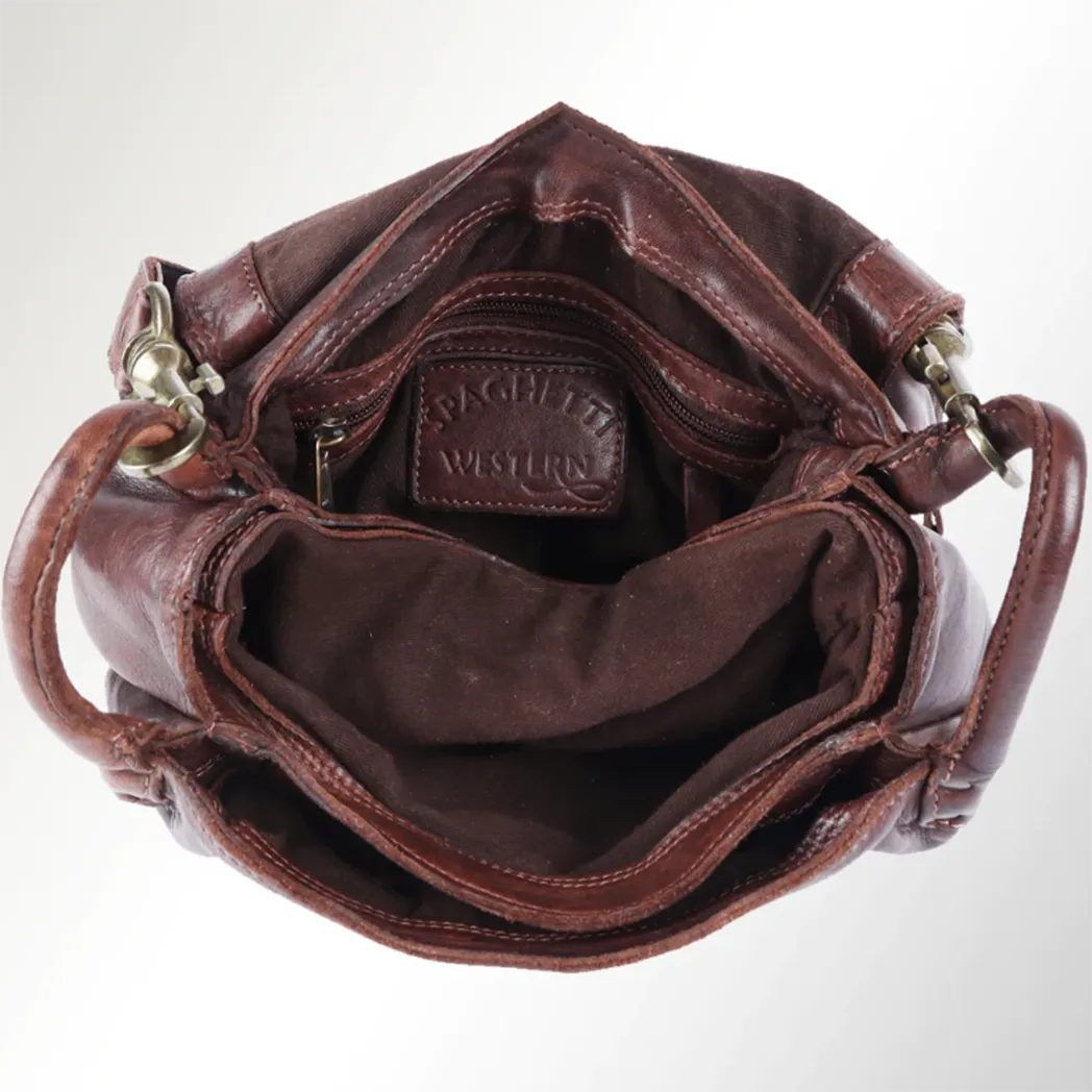 Spaghetti Western Brown Sunrise Shoulder Bag