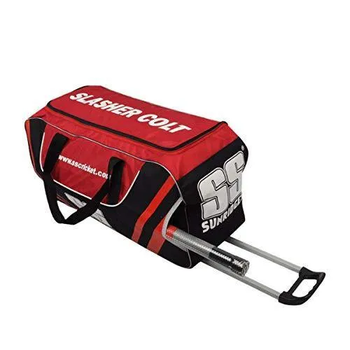 SS Slasher Colt Cricket Kit Bag - Black/Red