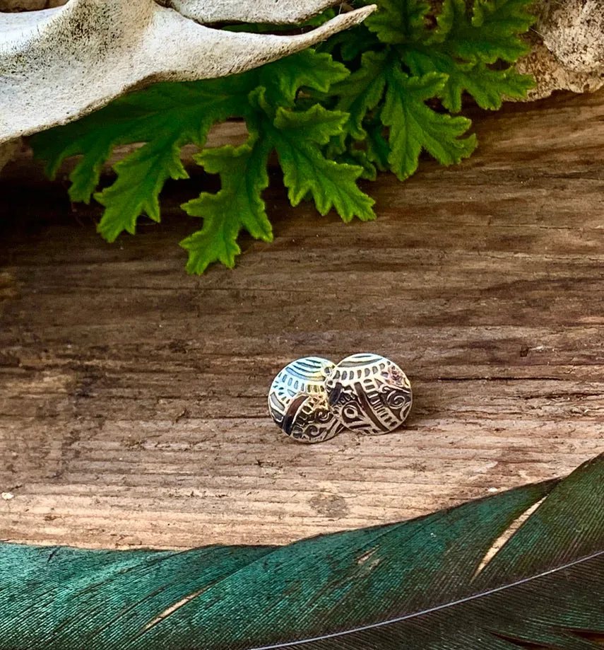 Sterling silver studs