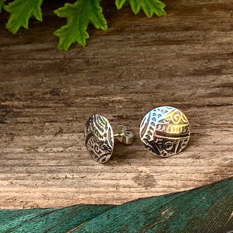 Sterling silver studs