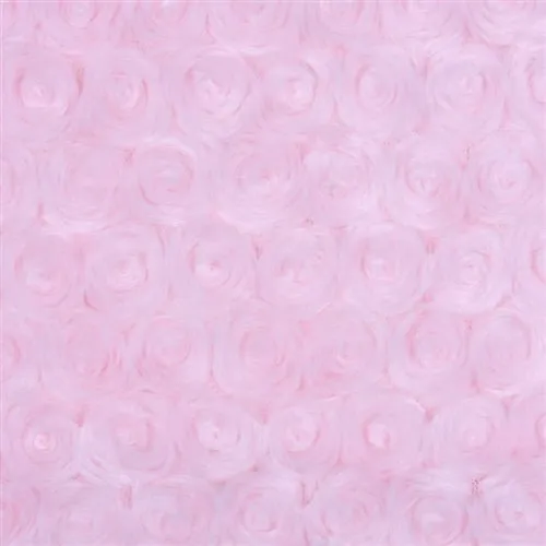 Susan Lanci Puppy Pink Curly Sue Blanket