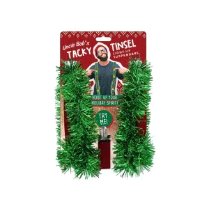 Tacky Tinsel Light-up Suspenders, 1 Count