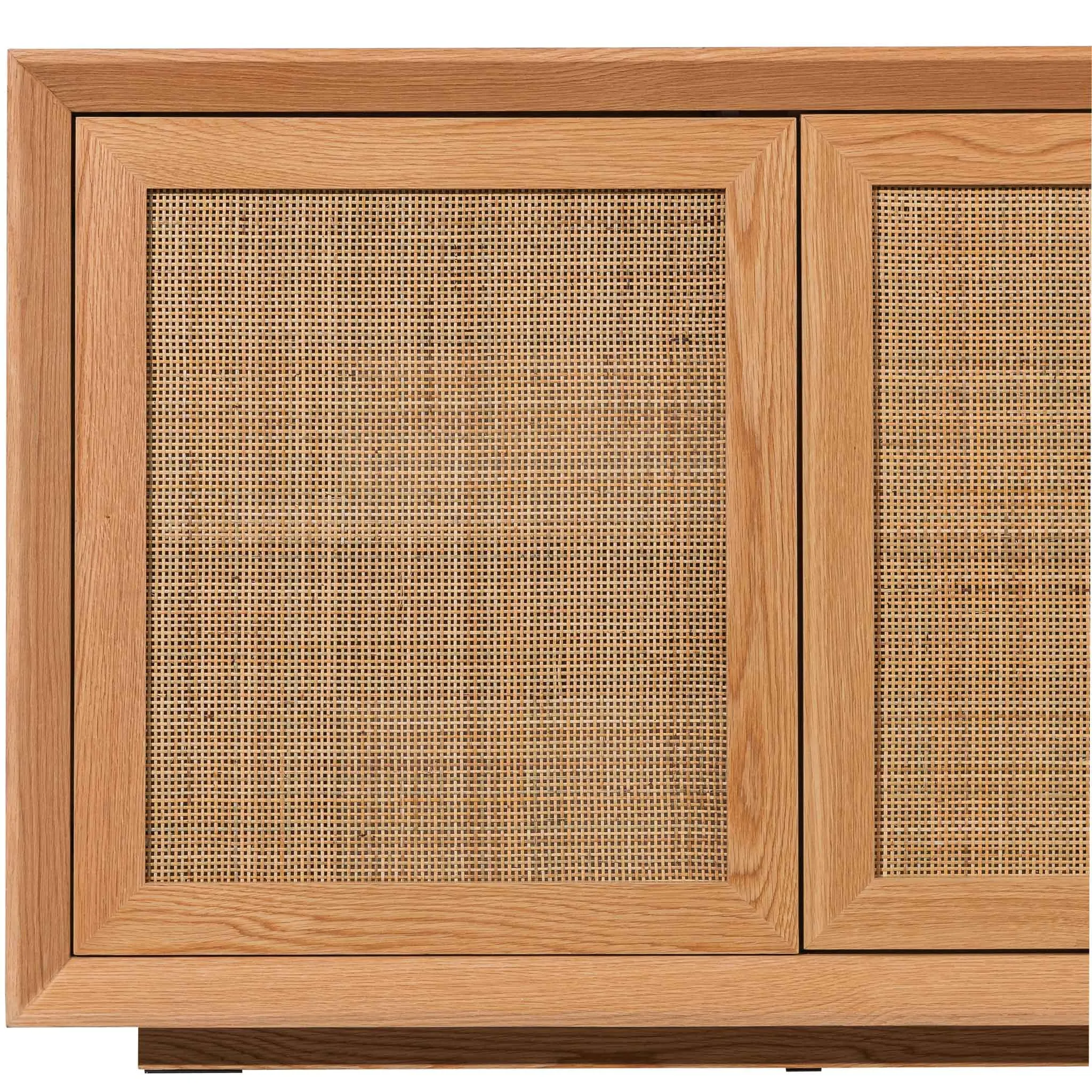 Talley Rattan Doors 1.8m Buffet Unit - Natural