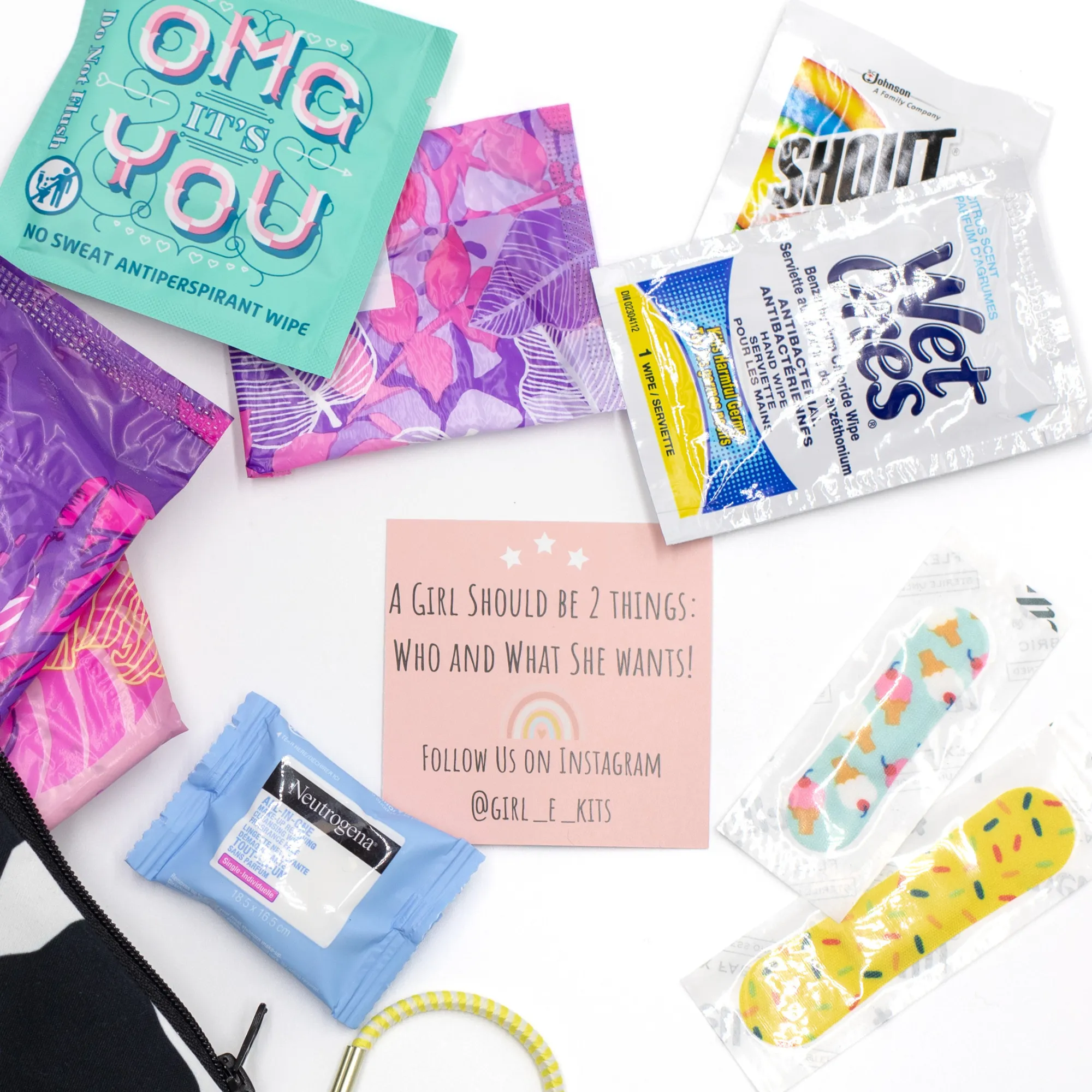 Teen/Dorm Room Girl Emergency Kit - You Rock Sloth