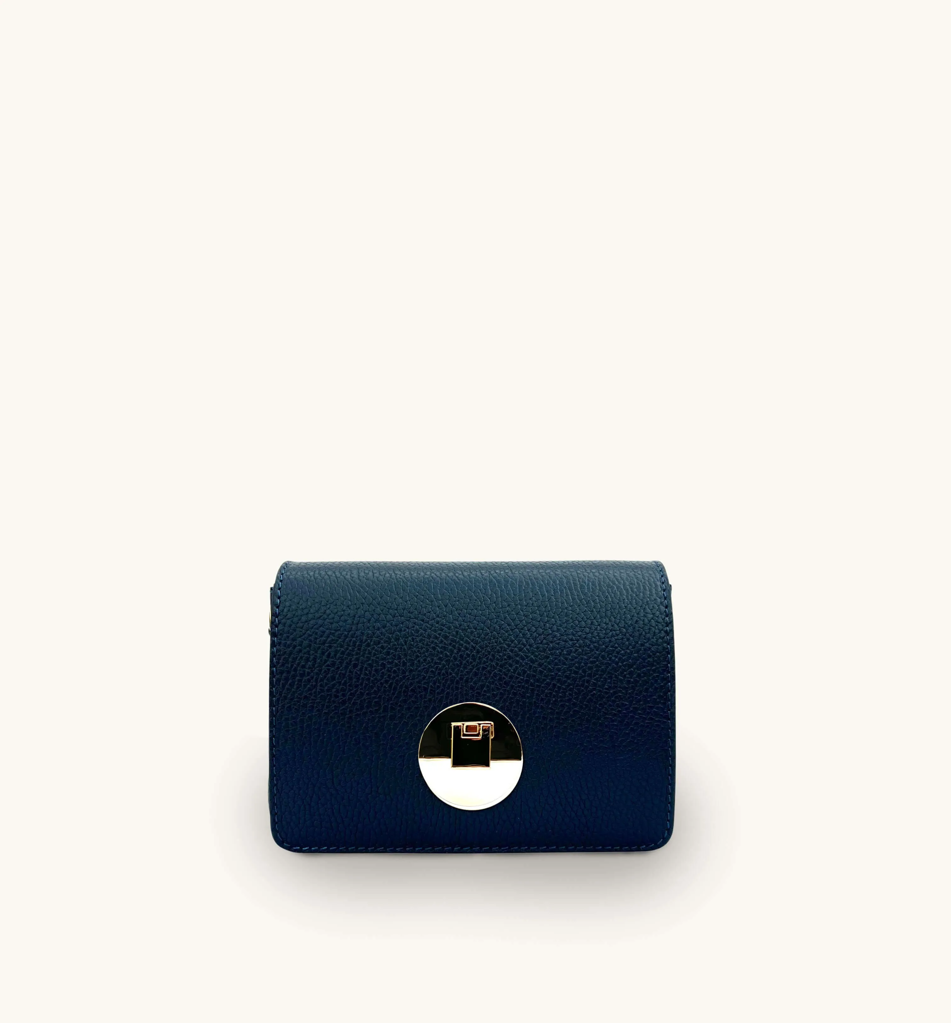 The Newbury Navy Leather Bag