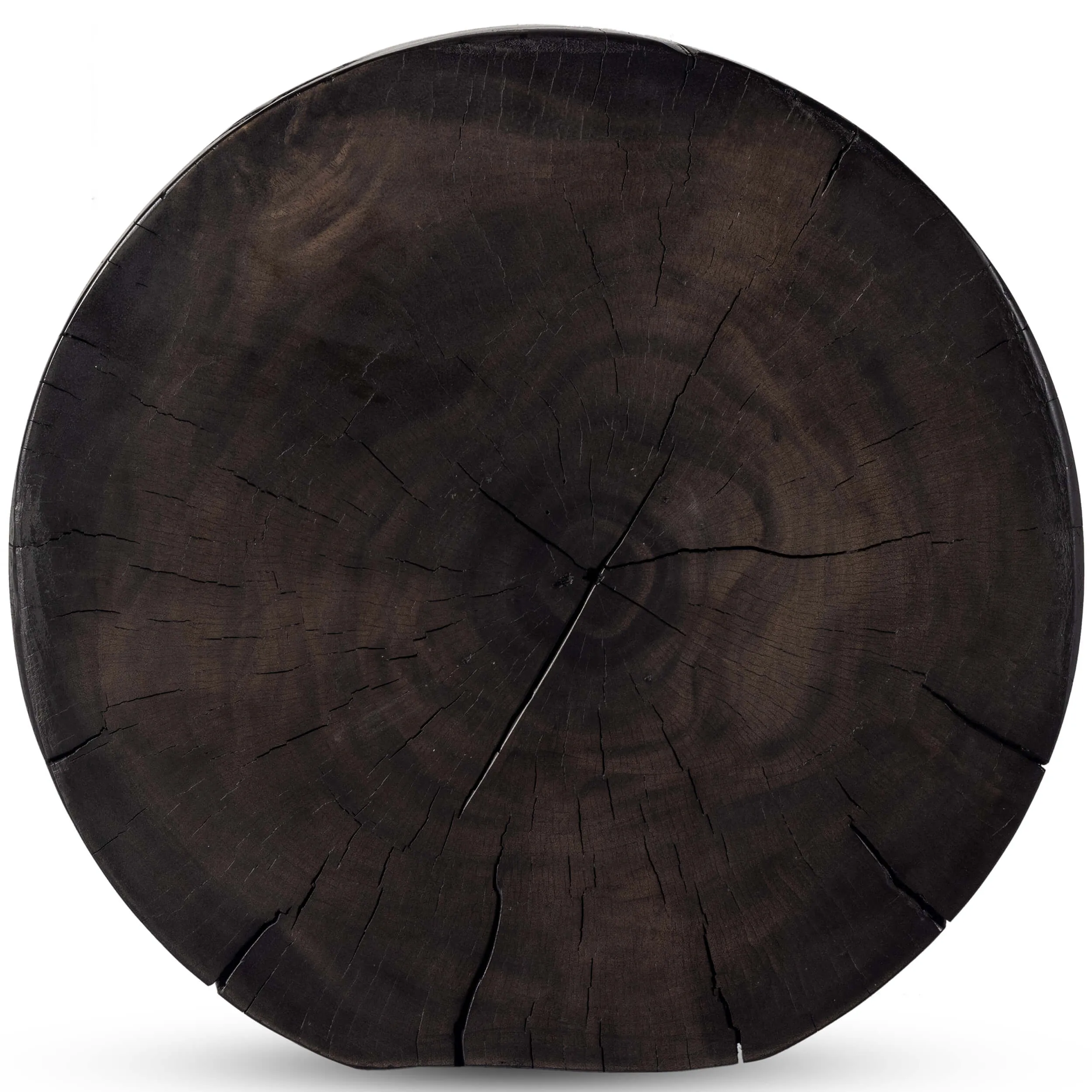 Tino End Table, Rubbed Black