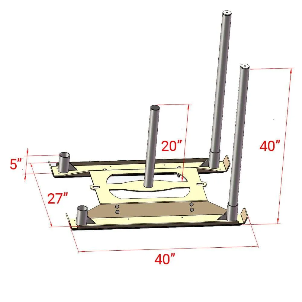 Top Fitness Dog Sled