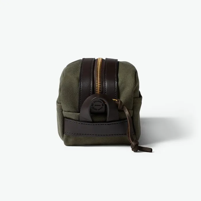 Travel Kit in Rugged Twill - Otter Green