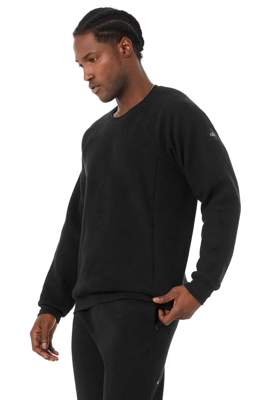 Triumph Crew Neck Sweatshirt - Black