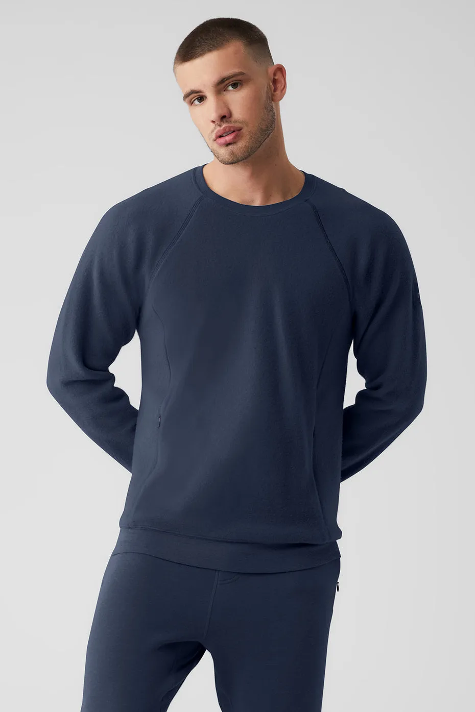 Triumph Crew Neck Sweatshirt - Navy