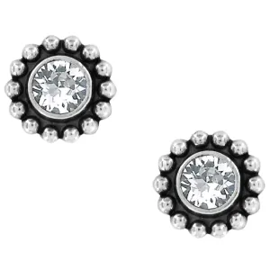 Twinkle Mini Post Earrings Silver