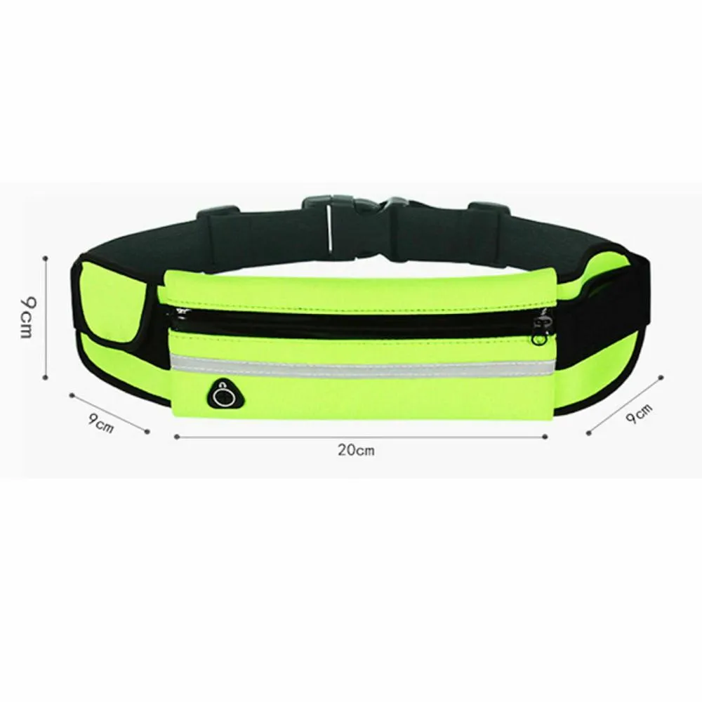 Unisex Sports Running Jogging Waist Travel Bum Bag