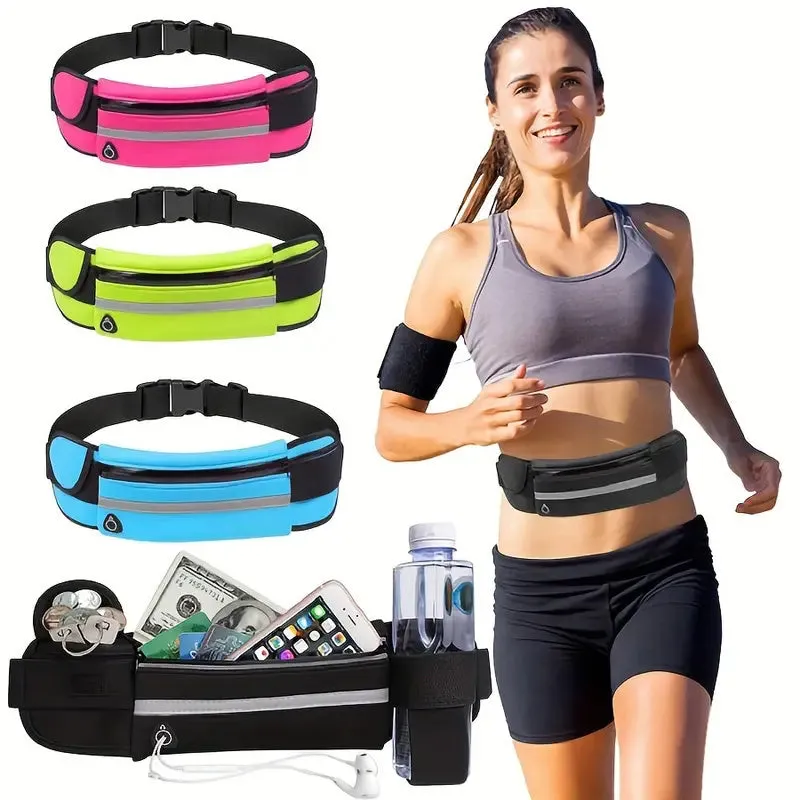 Unisex Sports Running Jogging Waist Travel Bum Bag