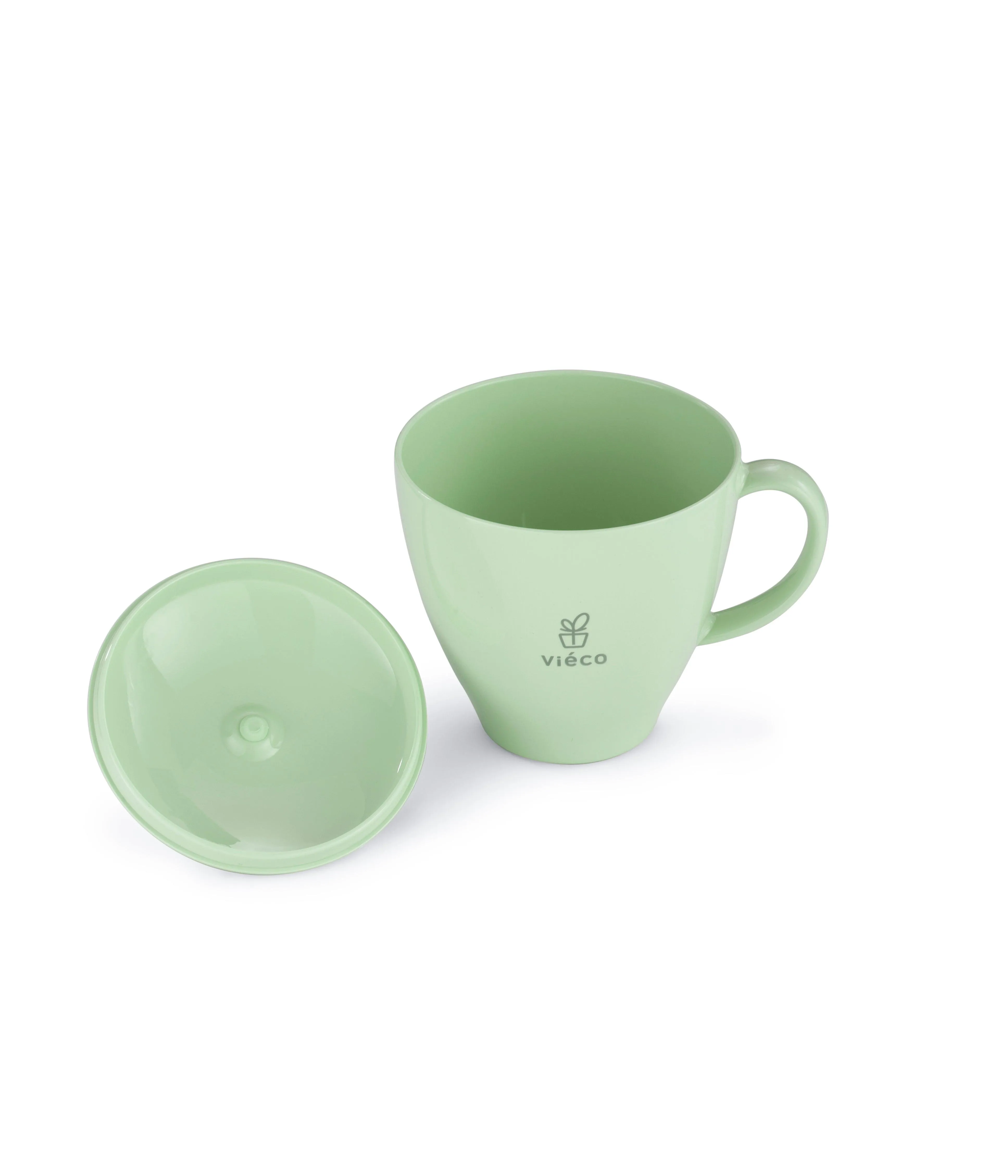 Viéco green colour eco-friendly cup