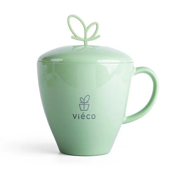 Viéco green colour eco-friendly cup