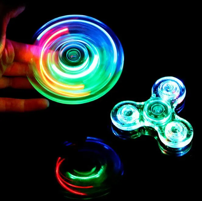 Vividly Flashy Luminous Fidget Spinner