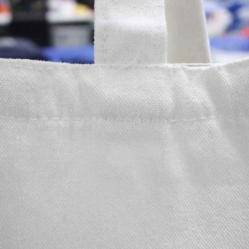 White Canvas Tote Bag