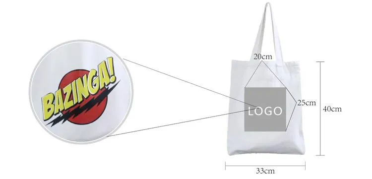 White Canvas Tote Bag