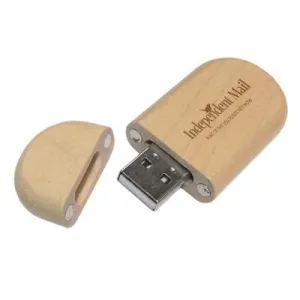 Wooden Lumber Texture USB Flash Drive