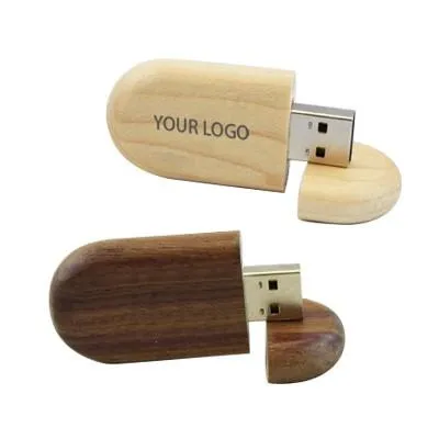 Wooden Lumber Texture USB Flash Drive