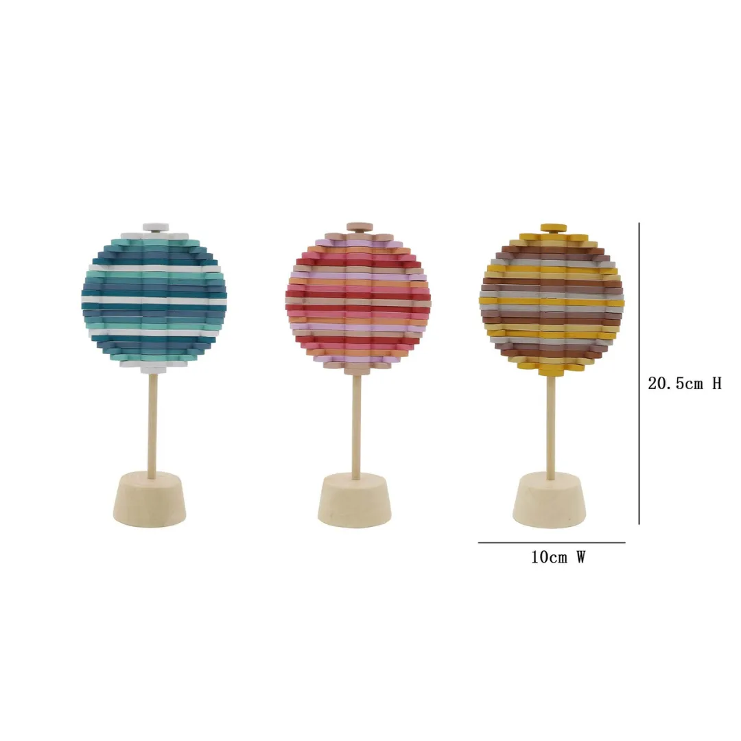 Wooden Spinning Lollipop