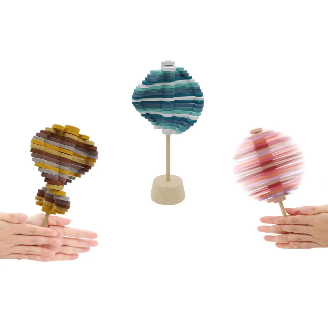 Wooden Spinning Lollipop