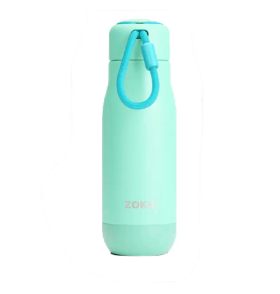 Zoku Stainless Steel Bottle - 12oz – Aqua